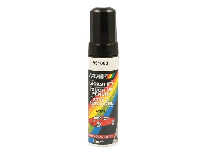 Alternativ bild 0 för Motip Kompakt 951063 Metallic - Lackstift Grå 12 ml