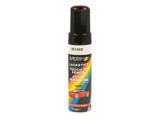 Produktfoto för Motip Kompakt 951440 Metallic - Lackstift Röd 12 ml