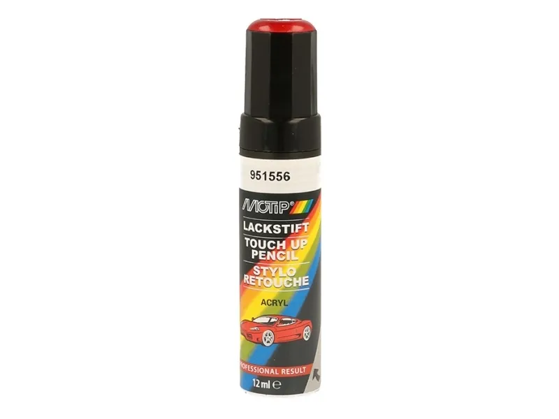 Alternativ bild 0 för Motip Kompakt 951556 Metallic - Lackstift Röd 12 ml