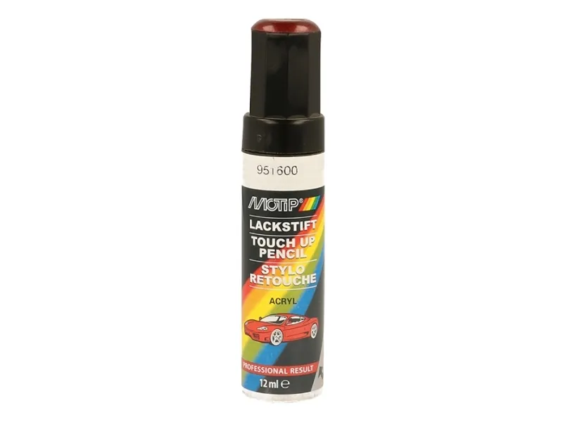 Alternativ bild 0 för Motip Kompakt 951600 Metallic - Lackstift Röd 12 ml