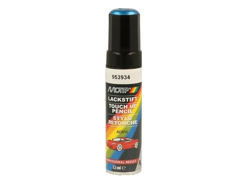 Alternativ bild 0 för Motip Kompakt 953934 Metallic - Lackstift Blå 12 ml