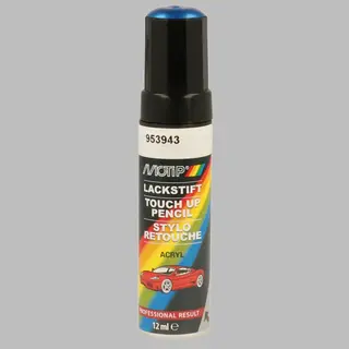 Produktfoto för Motip Kompakt 953943 Metallic - Lackstift Blå 12 ml