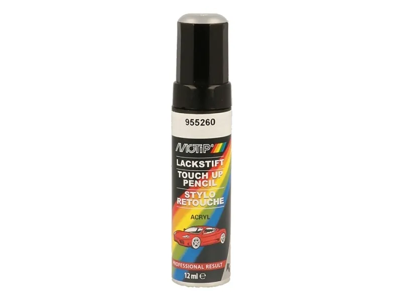 Alternativ bild 0 för Motip Kompakt 955260 Metallic - Lackstift Silver 12 ml