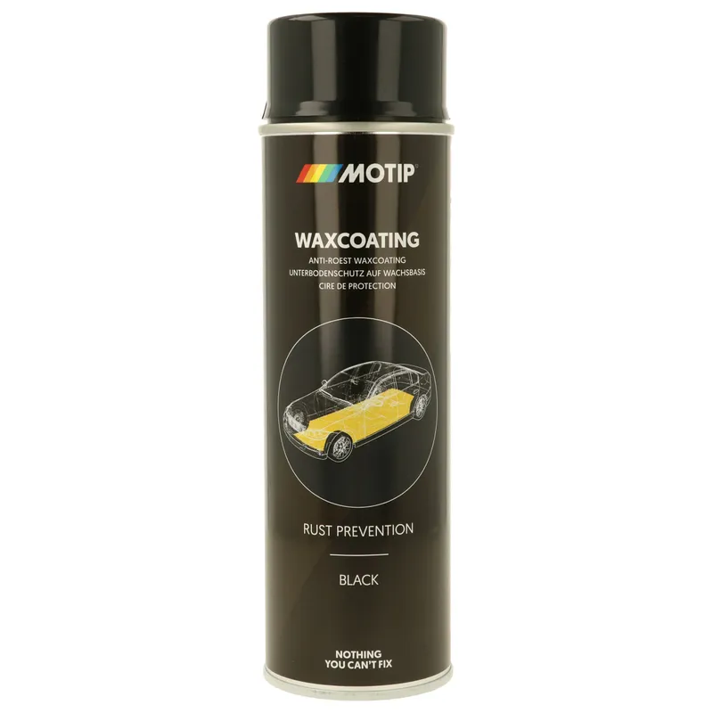 Alternativ bild 0 för MOTIP Waxcoating - Vaxkonservering Svart 500 ml