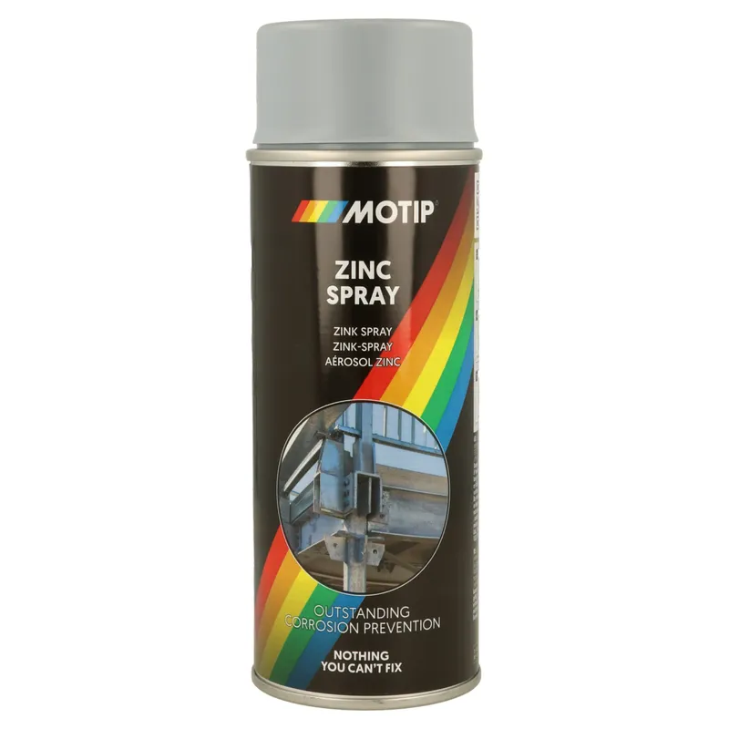 Alternativ bild 0 för Motip - Zinkspray Grå 400 ml
