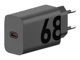 Produktfoto för Motorola TurboPower 68W Power Adapter - Black (incl. USB-C cable)