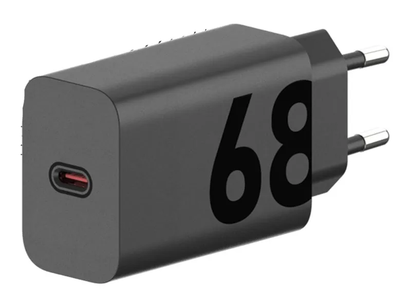 Alternativ bild 0 för Motorola TurboPower 68W Power Adapter - Black (incl. USB-C cable)