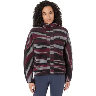Produktfoto för Mountain Hardwear HiCamp Fleece Full Zip Hoodyn Cocoa Red Lands