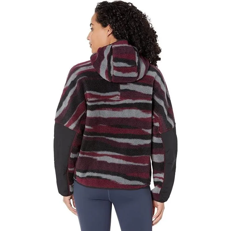 Bild 2 för Mountain Hardwear HiCamp Fleece Full Zip Hoodyn Cocoa Red Lands