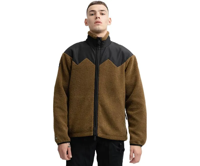 Bild 1 för Mountain Works Hybrid Pile Fleece Top Sahara