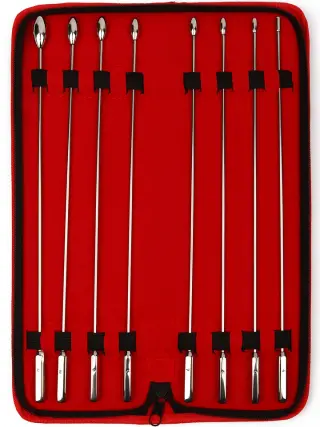 Produktfoto för Mr Steel: Rosebud Urethral Sounds, 8-pack