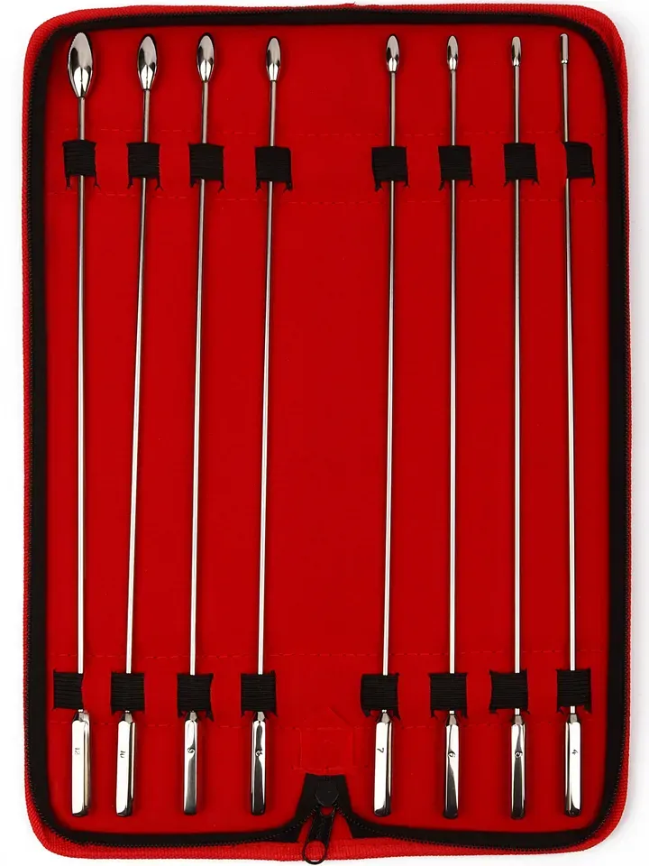 Bild 1 för Mr Steel: Rosebud Urethral Sounds, 8-pack