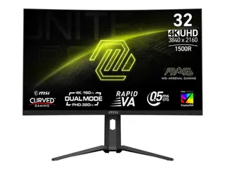 Produktfoto för MSI 32" 4K curved gamingskärm MAG 321CUPDF
