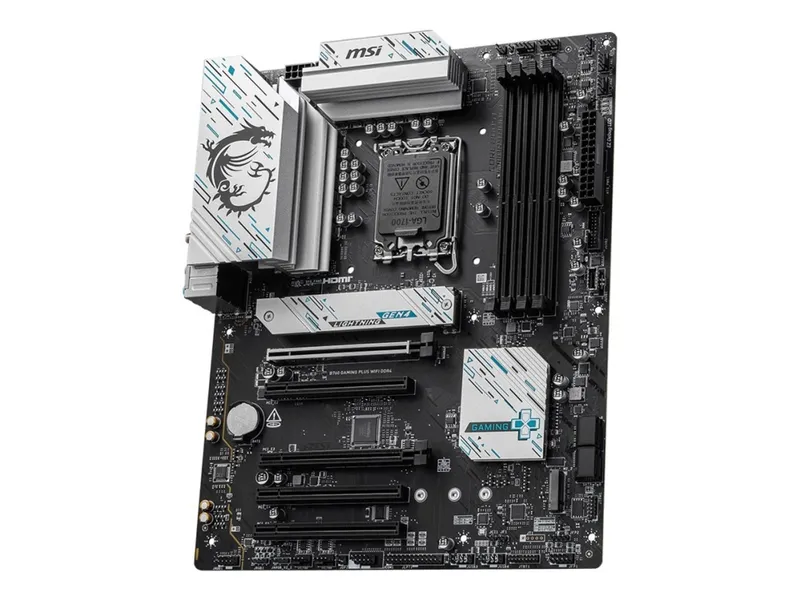 Alternativ bild 0 för MSI B760 GAMING PLUS WIFI DDR4 - motherboard - ATX - LGA1700 Socket - B760 Moderkort - Intel B760 - Intel LGA1700 socket - DDR4 RAM - ATX
