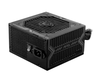 Produktfoto för MSI MAG A650BN - Nätaggregat (intern) - ATX12V / EPS12V - 80 PLUS Bronze - AC 100-240 V - 650 Watt - aktive PFC