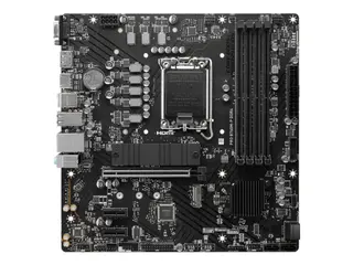 Produktfoto för MSI PRO B760M-P DDR4 Moderkort - Intel B760 - Intel LGA1700 socket - DDR4 RAM - Micro-ATX