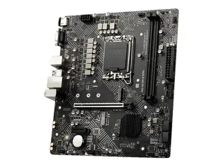 Produktfoto för MSI PRO H610M-G DDR4 - motherboard - micro ATX - LGA1700 Socket - H610 Moderkort - Intel H610 - Intel LGA1700 socket - DDR4 RAM - Micro-ATX
