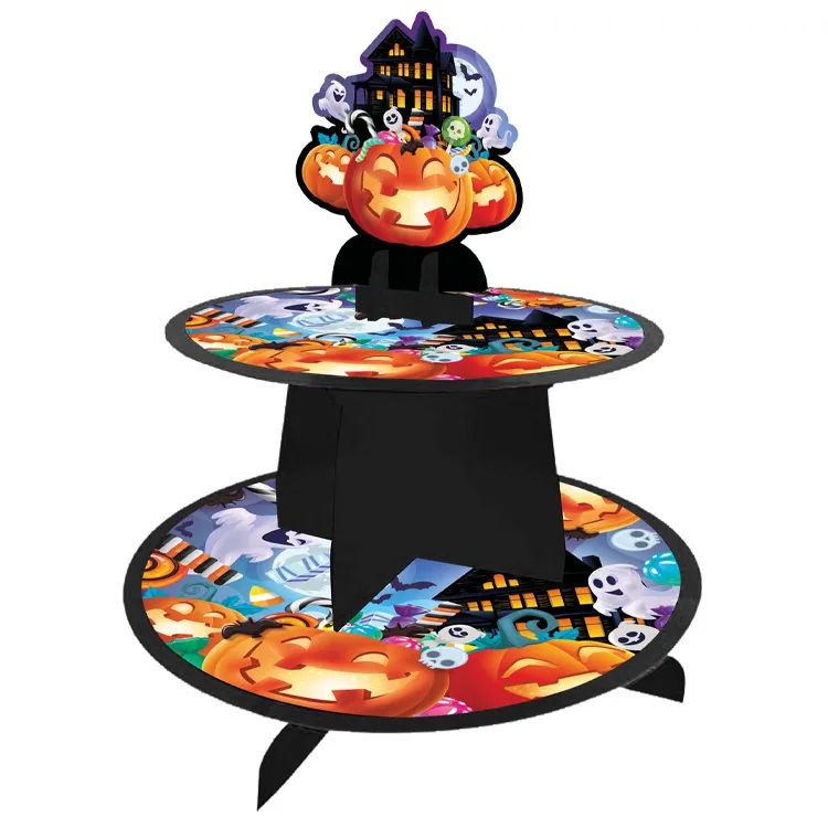 Alternativ bild 0 för Muffinsställ Halloween Spökhus