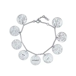 Produktfoto för Multi Me Myself & I Armband Silver 16-19 cm