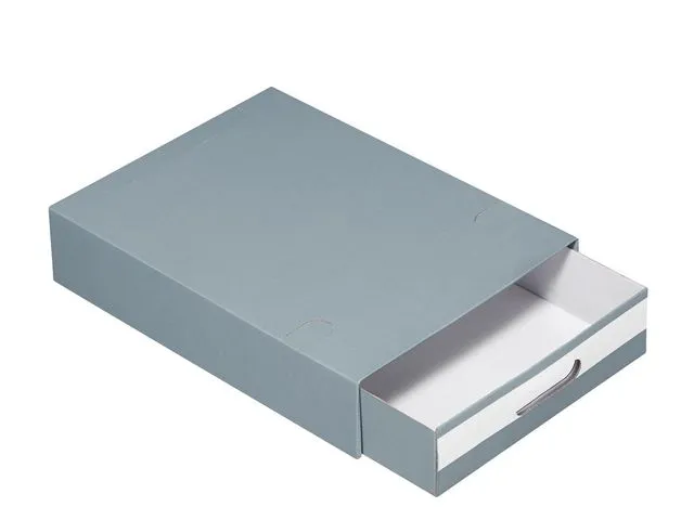 Alternativ bild 0 för Multibox Esselte standard, 7 cm, grå, kartong
