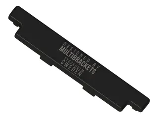 Produktfoto för Multibrackets M Pro Series - Monteringskomponent (ändlock för skenor) - plast - svart