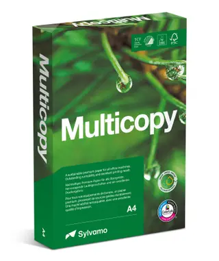 Produktfoto för Multicopy Kopieringspapper A4 100g ohålat