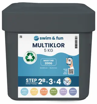 Produktfoto för MultiKlor Maxi Tab 200 g, 5 kg