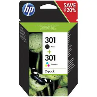 Produktfoto för Multipack HP 301 svart och 3-färg