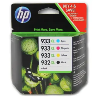 Produktfoto för Multipack HP 932XL/933XL - 4 patroner