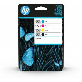 Produktfoto för Multipack HP 953 (L0S58AE, F6U12AE, F6U13AE, F6U14AE)