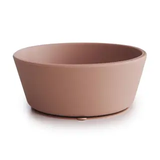 Produktfoto för Mushie Silikonskål Blush