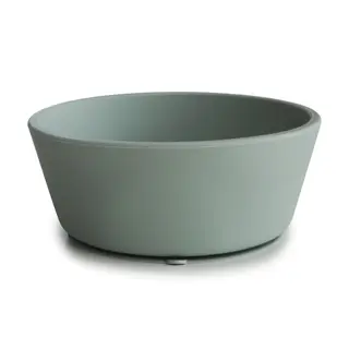 Produktfoto för Mushie Silikonskål Cambridge Blue