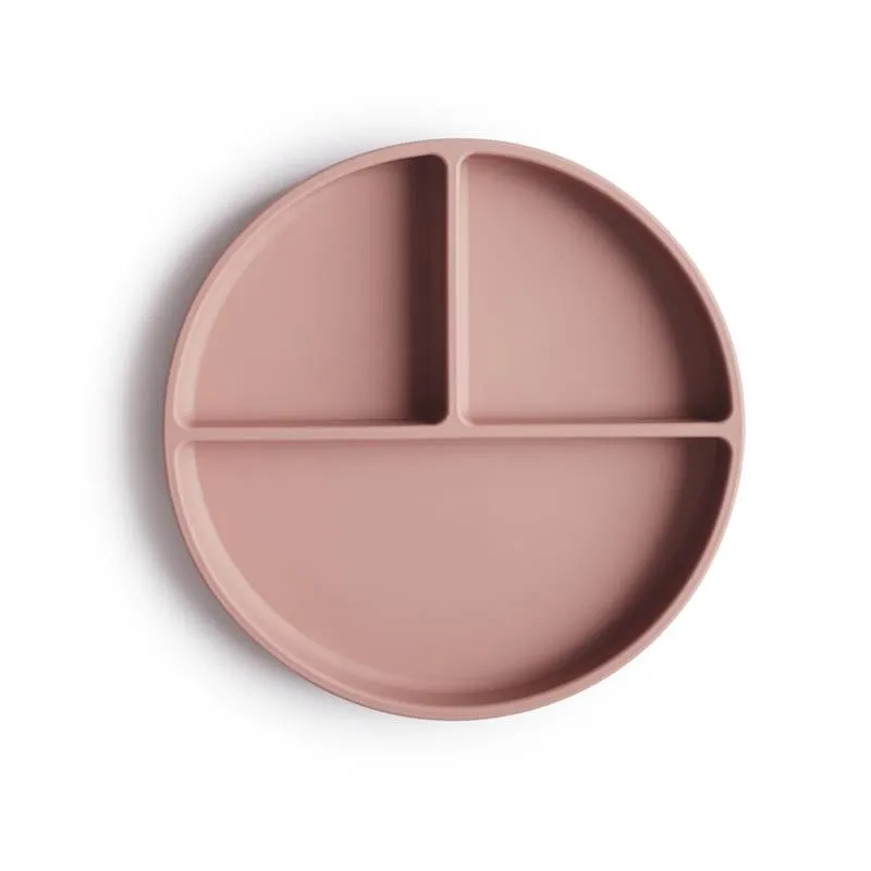 Bild 1 för Mushie Silikontallrik Blush