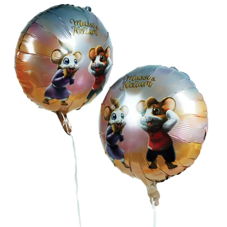 Alternativ bild 0 för Musse & Helium Folieballong 45cm