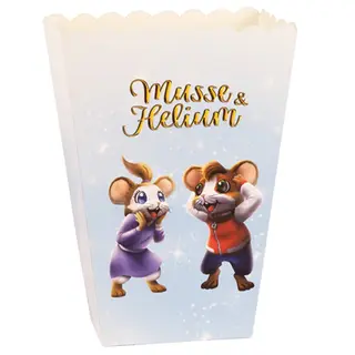 Produktfoto för Musse & Helium Kalas Popcornbägare 8-pack