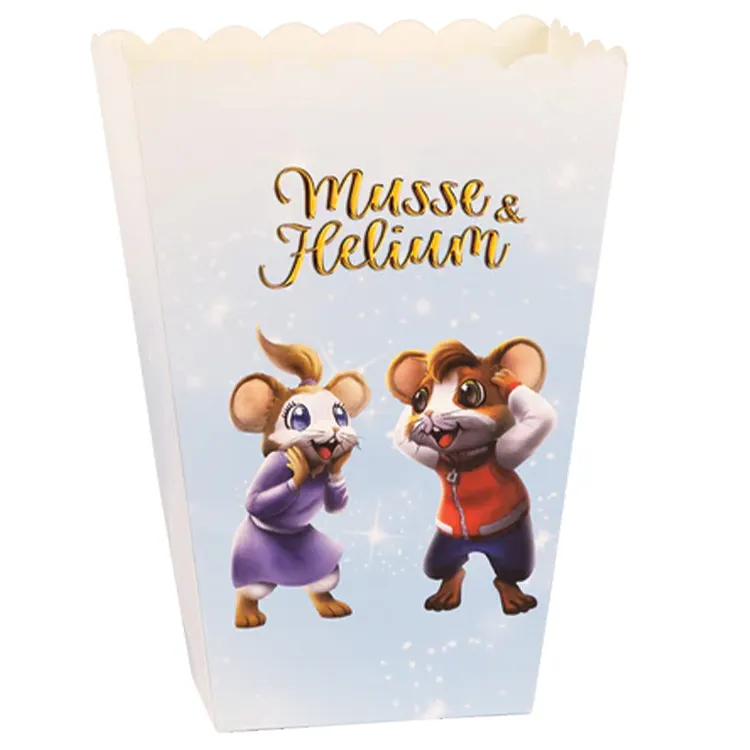 Alternativ bild 0 för Musse & Helium Kalas Popcornbägare 8-pack