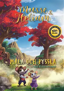 Produktfoto för Musse & Helium Måla och pyssla med klistermärken