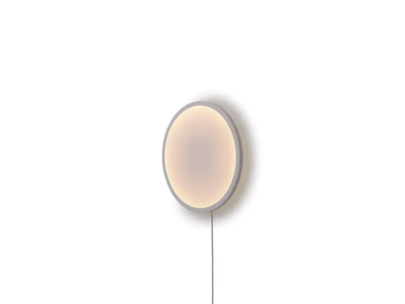 Bild 1 för Muuto - Calm Vägglampa Ø50 Touch Dim White/Grey Muuto