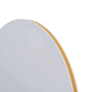 Produktfoto för Muuto - Calm Vägglampa Ø50 White/Orange Muuto