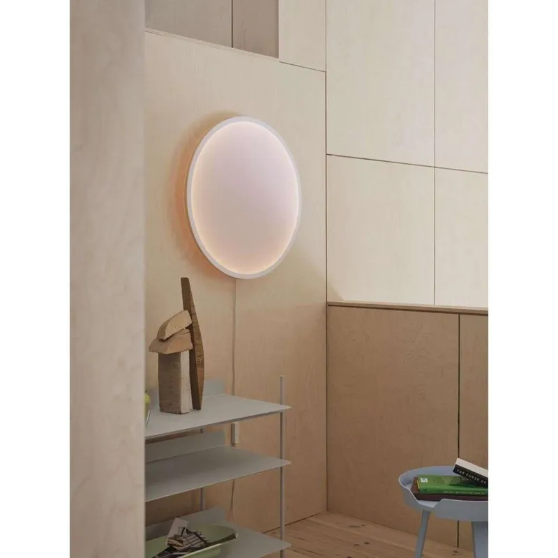 Bild 2 för Muuto - Calm Vägglampa Ø68 White/Grey Muuto