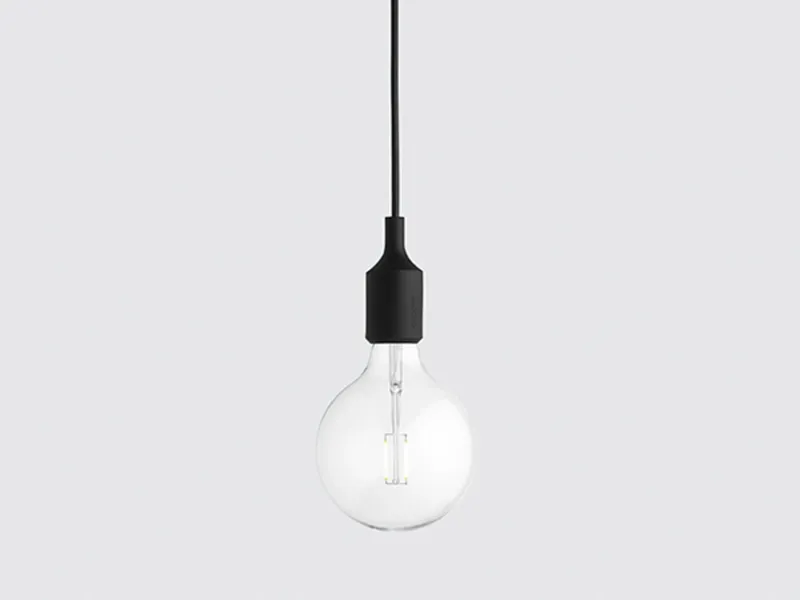 Bild 1 för Muuto - E27 Taklampa Black