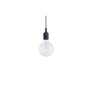 Produktfoto för Muuto - E27 Taklampa Midnight Blue