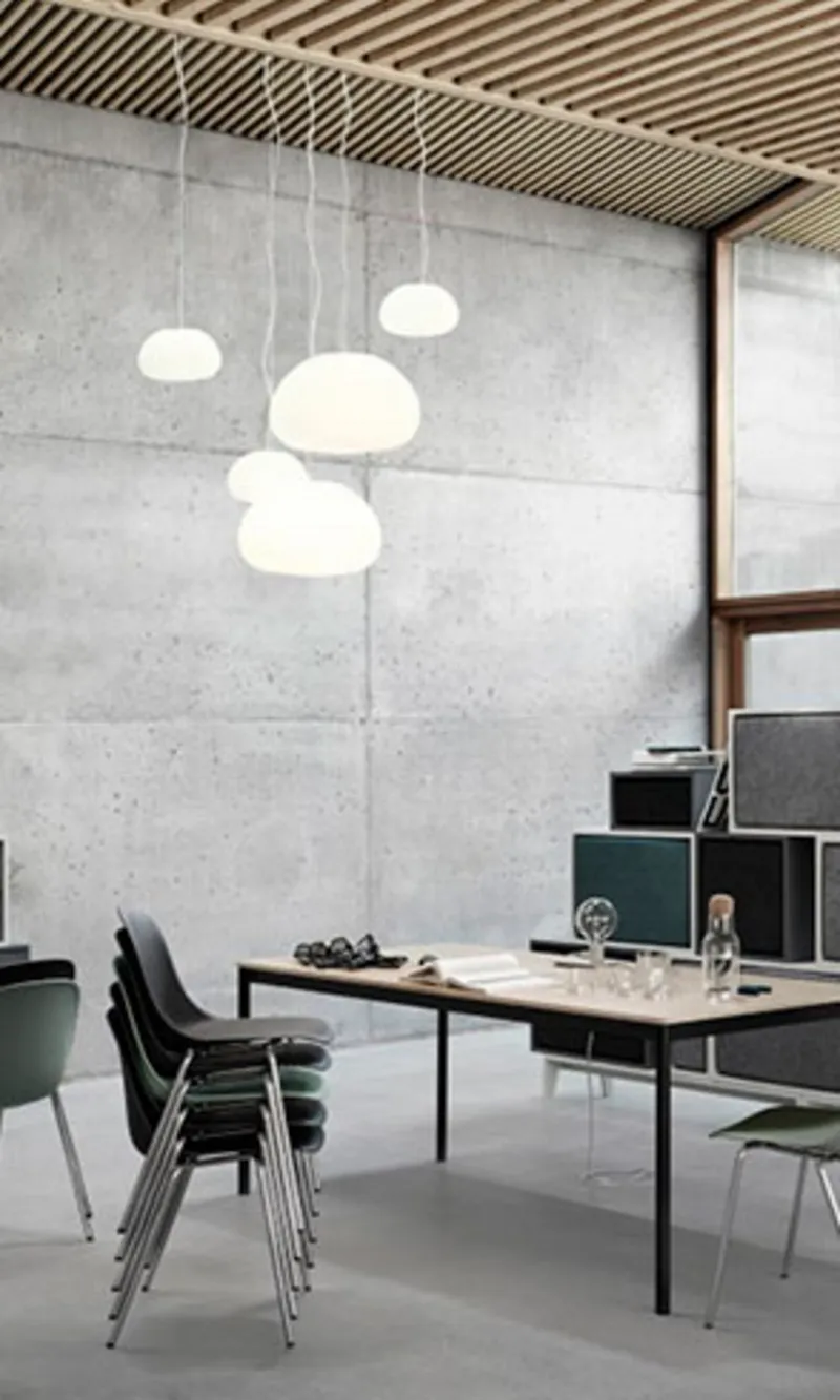Bild 3 för Muuto - Fluid Taklampa Ø23 Opal White