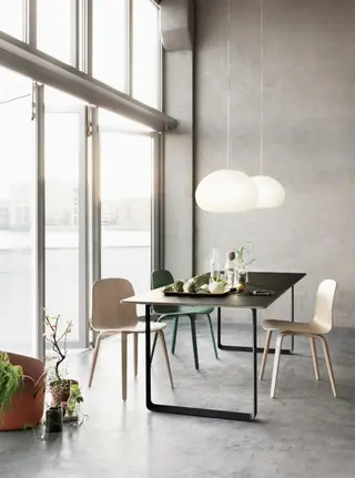 Produktfoto för Muuto - Fluid Taklampa Ø42 Opal White
