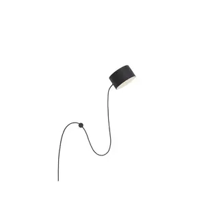 Produktfoto för Muuto - Post Vägglampa Black Muuto