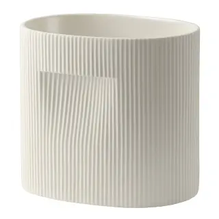 Produktfoto för Muuto - Ridge Planteringskärl H24 Off-White