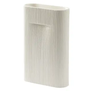 Produktfoto för Muuto - Ridge Vase H35 Off-White