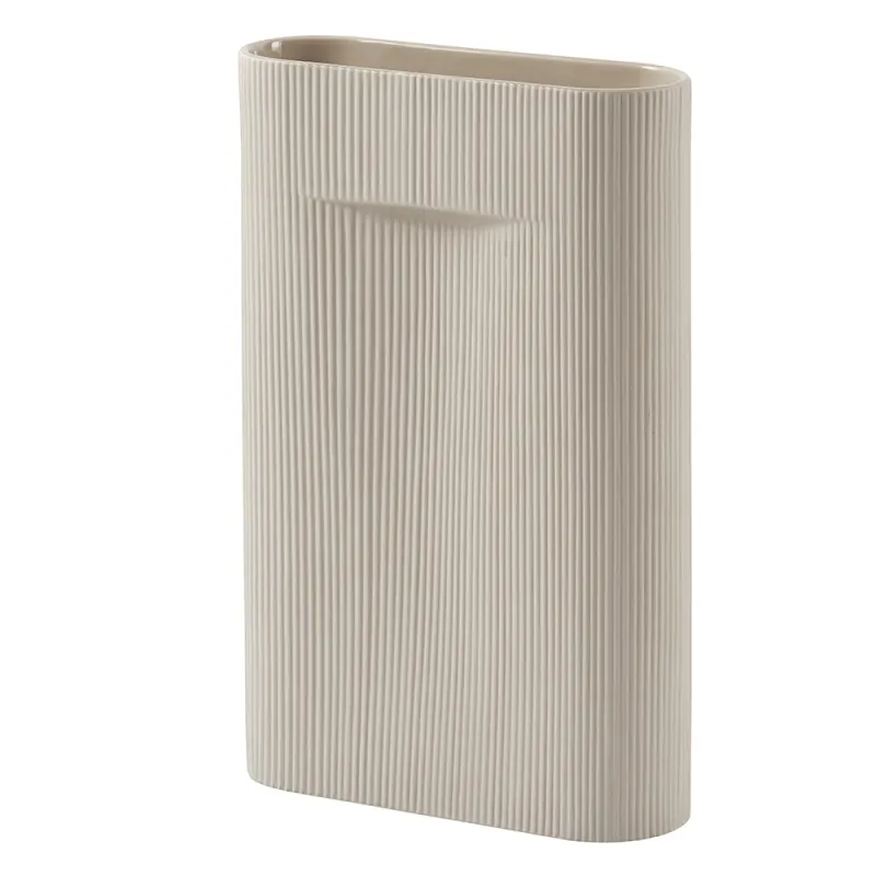 Alternativ bild 0 för Muuto - Ridge Vase H48,5 Beige