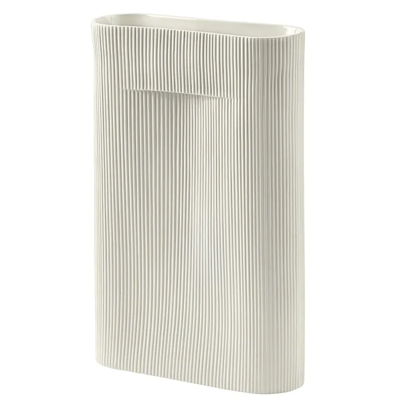 Alternativ bild 0 för Muuto - Ridge Vase H48,5 Off-White