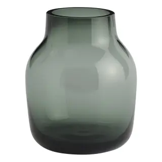 Produktfoto för Muuto - Silent Vase Ø11 Dark Green Muuto